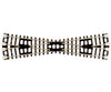 Atlas N 2564 Crossings W/Black Ties -- 15 Degrees Track & Turnouts