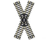 Atlas N 2567 Crossings W/Black Ties -- 45 Degrees Track & Turnouts