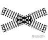 Atlas N 2568 Crossings W/Black Ties -- 60 Degrees Track & Turnouts