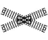 Atlas N 2568 Crossings W/Black Ties -- 60 Degrees Track & Turnouts