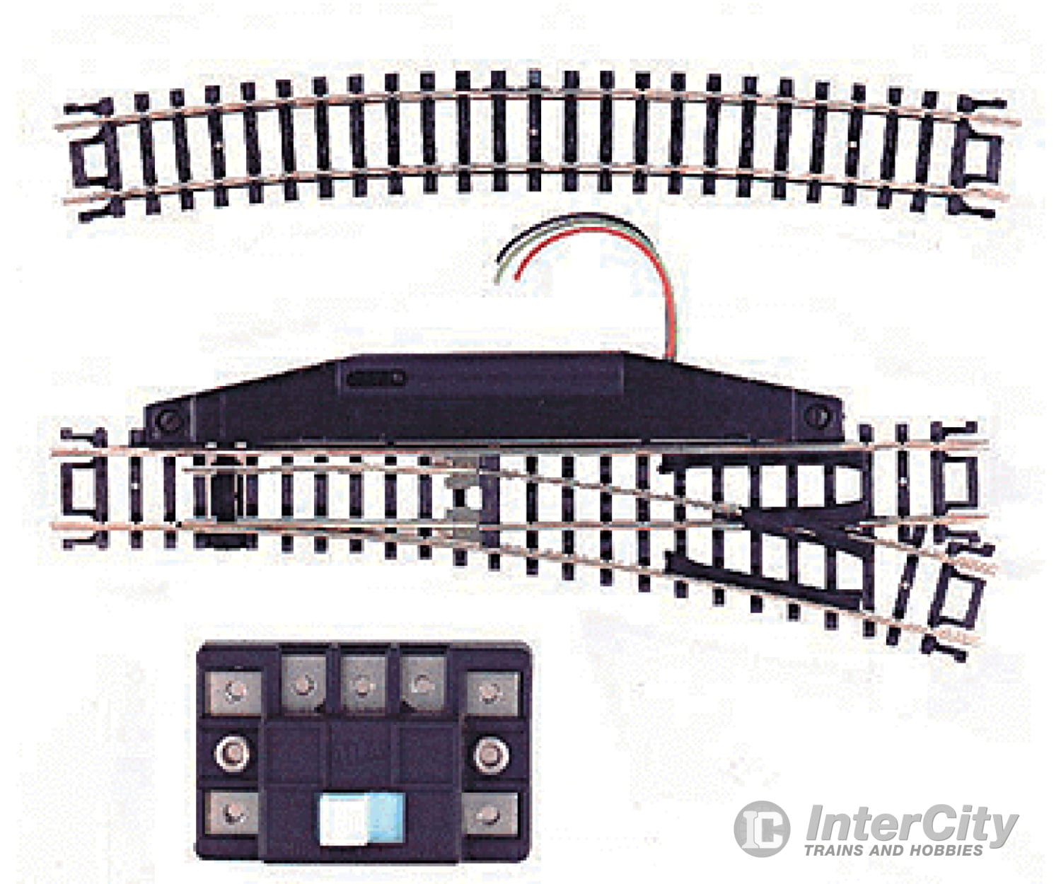 Atlas N 2701 Code 80 No. 4 Remote Turnout (Switch) - Standard Line -- Right Hand Track & Turnouts