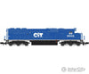 Atlas N 40002666 Emd Sd60 W/Dcc - Master(R) -- Cit Leasing #6003 (Blue White) Locomotives & Railcars