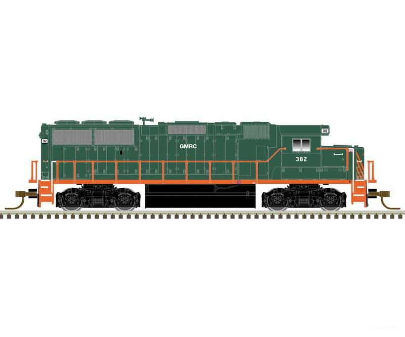 Atlas 40004912 Emd Gp60 - Standard Dc Master(Tm) Silver -- Green Mountain Railroad 382 (Green