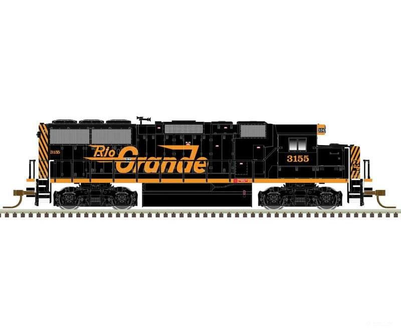 Atlas 40004921 Emd Gp60 - Loksound And Dcc Master(Tm) Gold -- Denver & Rio Grande Western 3155