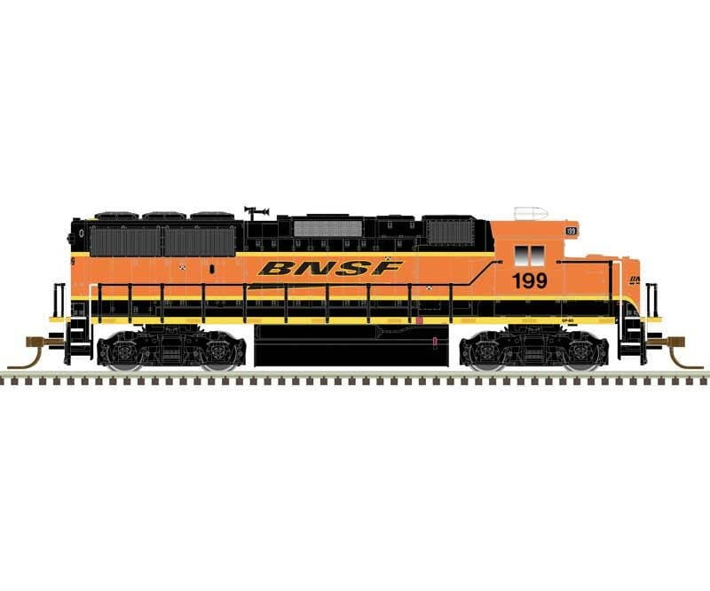 Atlas N 40004934 EMD GP60 - LokSound and DCC - Master(TM) Gold - BNSF Railway 199 (orange yellow black Wedge Logo)