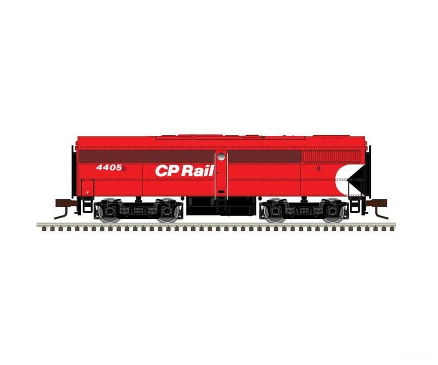 Atlas N 40005074 Alco FB1 - Standard DC - Master(R) Silver - Canadian Pacific #4404 (Action Red white black Multimark