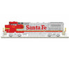 Atlas 40005177 Ge Dash 8-40Bw With Deck Ditch Lights - Loksound And Dcc Master(R) Gold -- Santa Fe