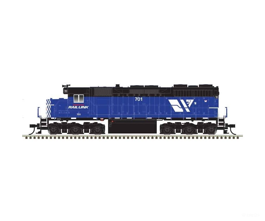 Atlas N 40005775 EMD SD35 Low Nose - LokSound and DCC - Master(R) Gold - Montana Rail Link #701 (blue black) Locomotives