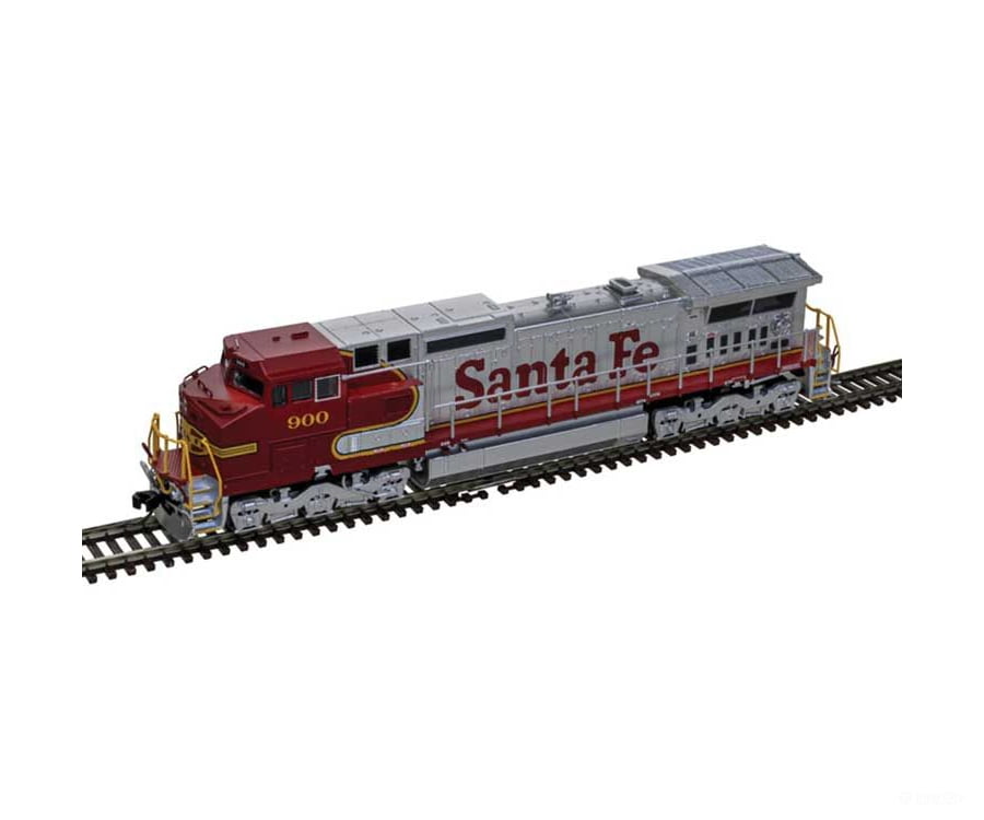 Atlas N 40005859 GE Dash 8-40CW - Sound and DCC - Master(R) Gold - Santa Fe #900 (Warbonnet red silver) Locomotives