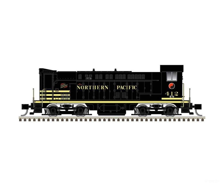 Atlas N 40005974 Baldwin VO1000 - LokSound and DCC - Master(R) Gold - Burlington Northern #412 (Ex-NP Patch black