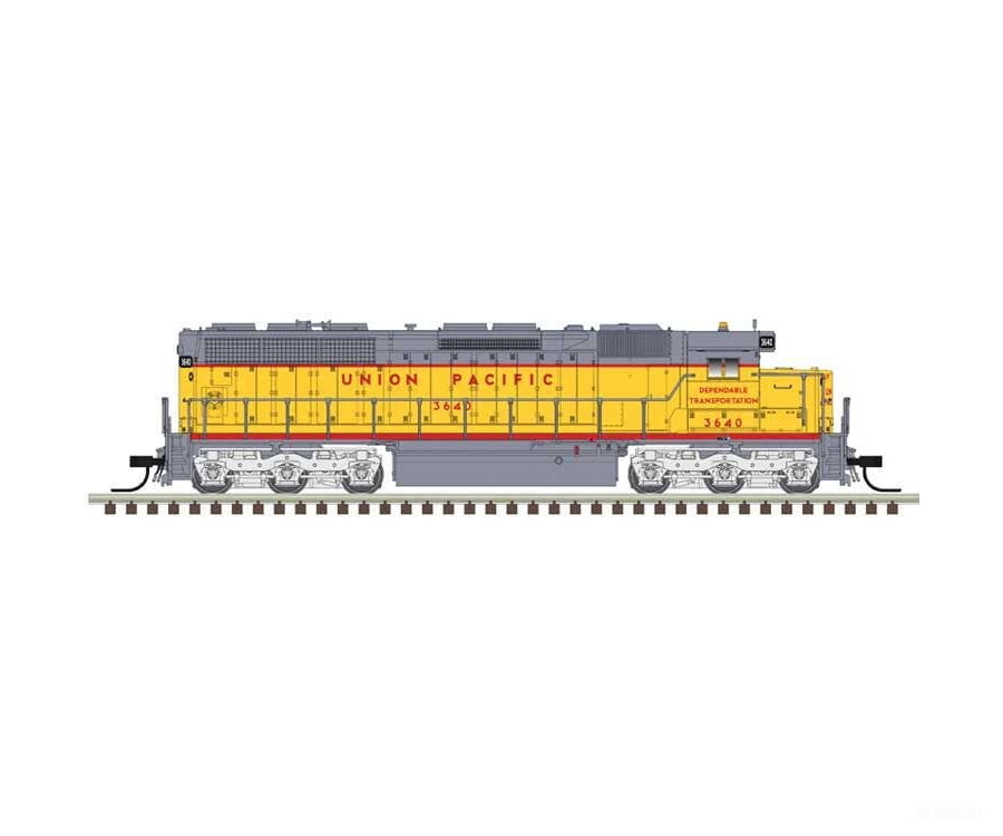Atlas N 40006027 EMD SD45 Low Nose - Sound and DCC - Master(R) Gold - Union Pacific #3626 (Armour Yellow gray red)