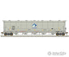 Atlas N 50003249 Trinity 5660 Pd Covered Hopper - Ready To Run -- Adm #56100 (Gray Leaf Logo Yellow