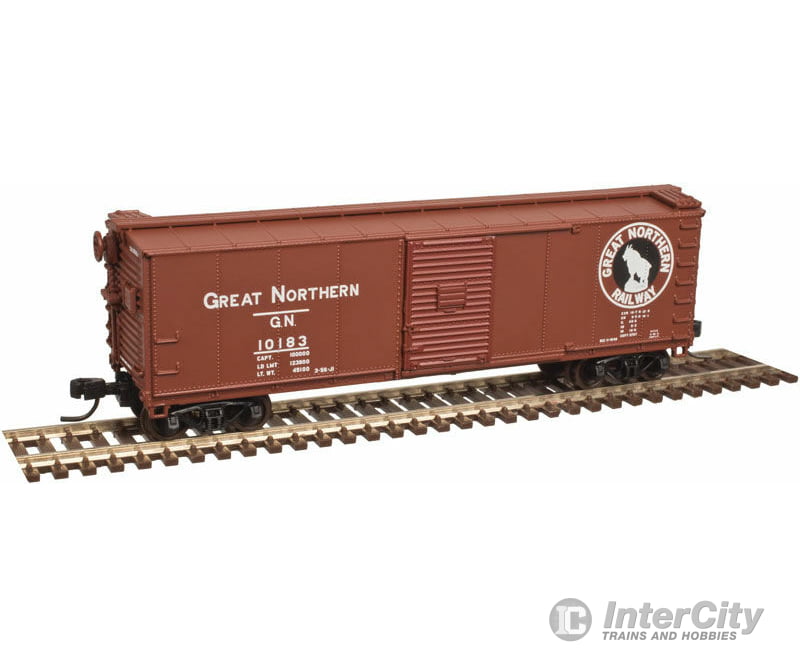 Atlas N 50003337 Usra Steel Rebuilt Boxcar - Ready To Run Master(R) -- Great Northern #10183 (Boxcar