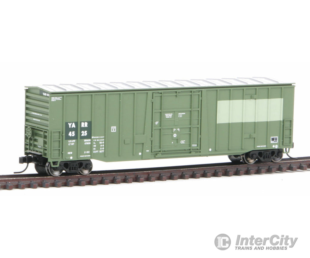 Atlas N 50003568 Nsc 5277 50 Plug-Door Boxcar - Ready To Run -- Youngstown & Austintown Yarr #4525