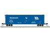 Atlas N 50004459 50 Rbl Plug-Door Boxcar - Ready To Run Master(R) -- Wabash 783609 (Blue White Flag