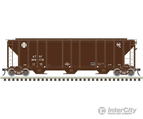 Atlas N 50004600 Ps-2 4427 3-Bay Covered Hopper - Ready To Run Master(R) -- Santa Fe 304179 (Boxcar