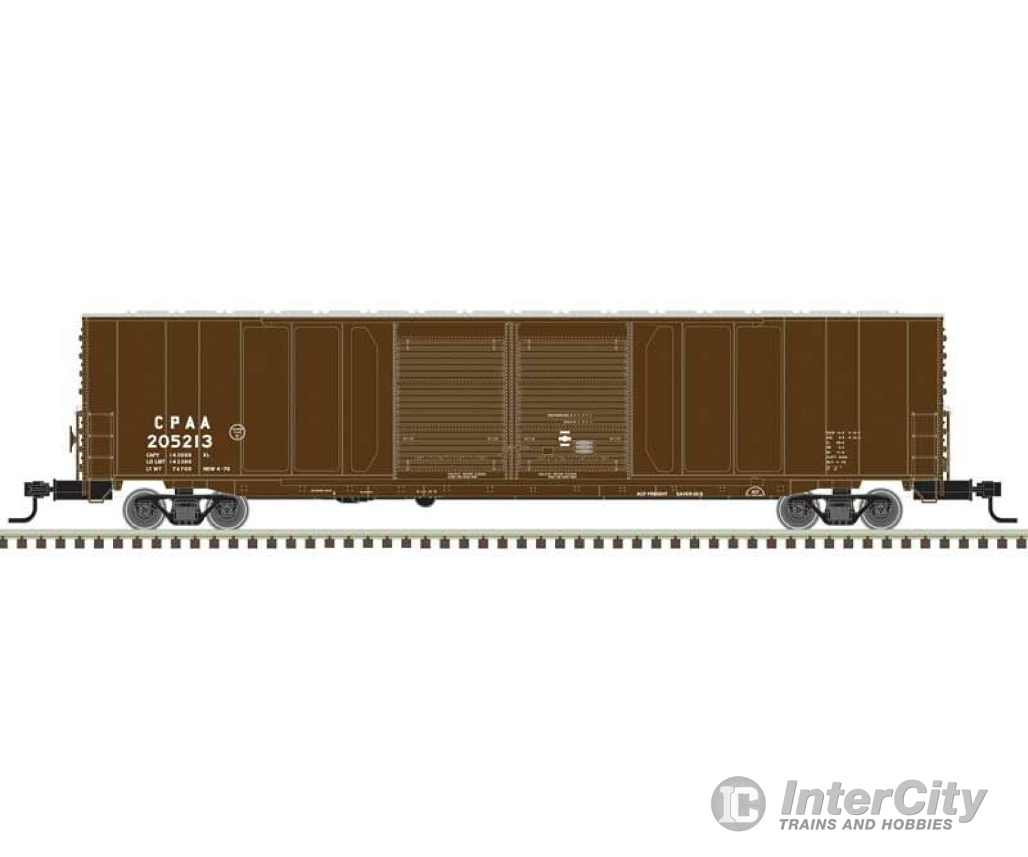 Atlas N 50004967 Acf 60 Double-Door Auto Parts Boxcar - Ready To Run Master(R) -- Canadian Pacific