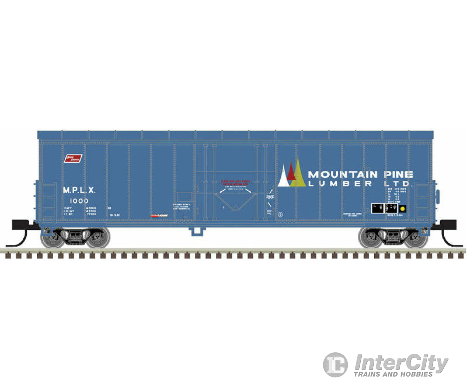 Atlas N 50005150 Nacc 50 Smooth-Side Rbl Insulated Boxcar - Ready To Run Master(R) -- Mountain Pine