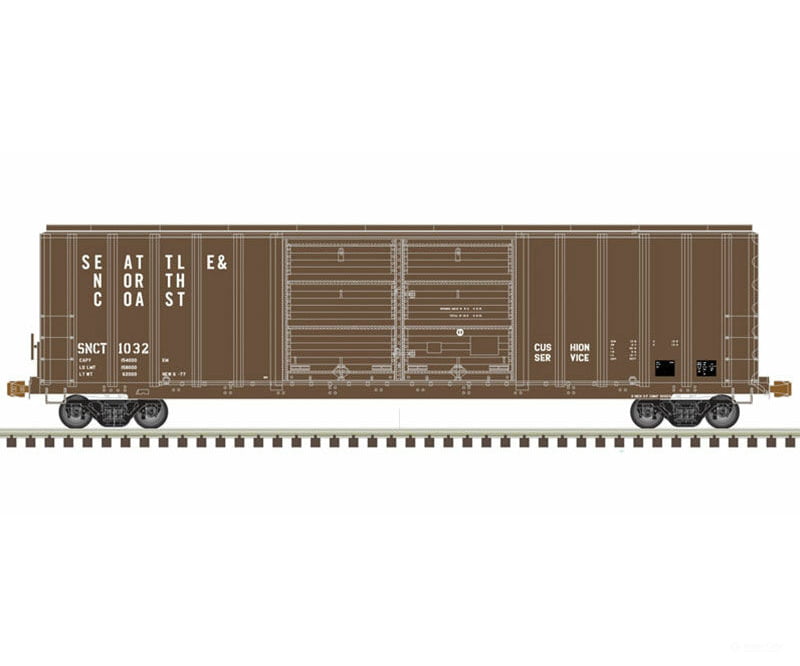 Atlas N 50005257 Fmc 5077 50 Double-Door Boxcar With Centered Doors - Ready To Run Master(R) --