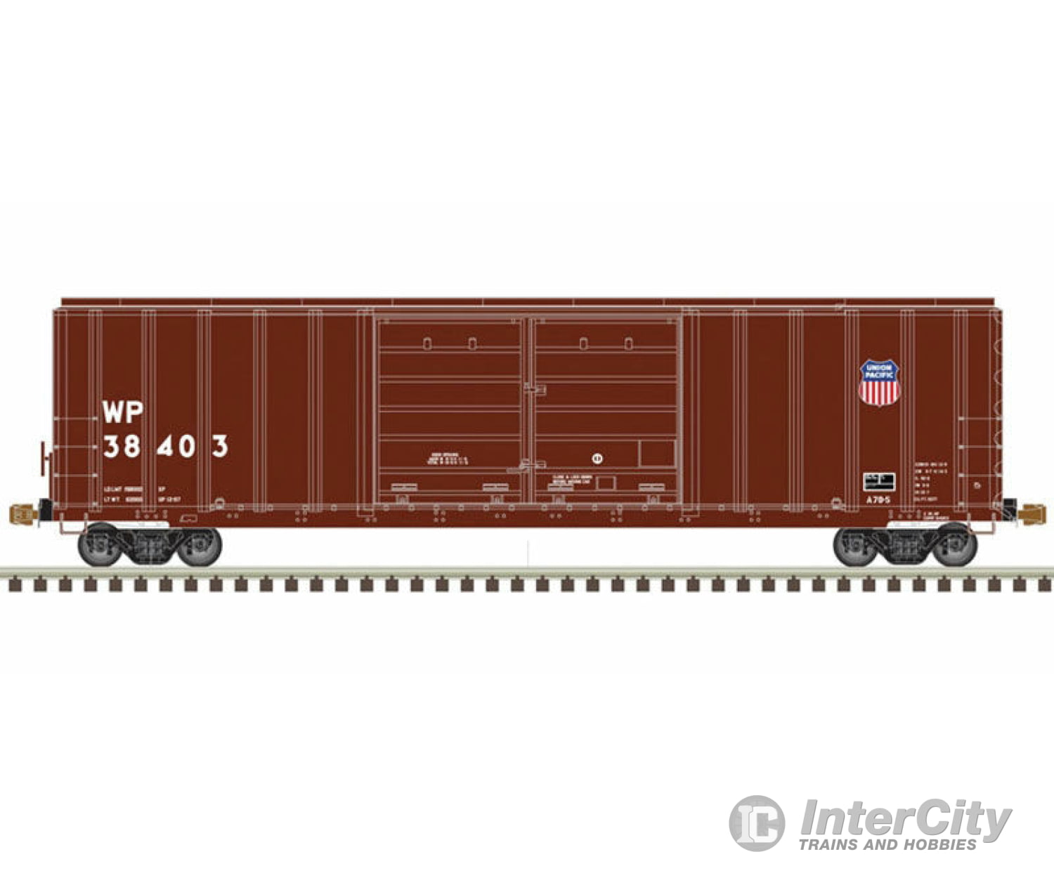 Atlas N 50005259 Fmc 5077 50 Double-Door Boxcar With Centered Doors - Ready To Run Master(R) --