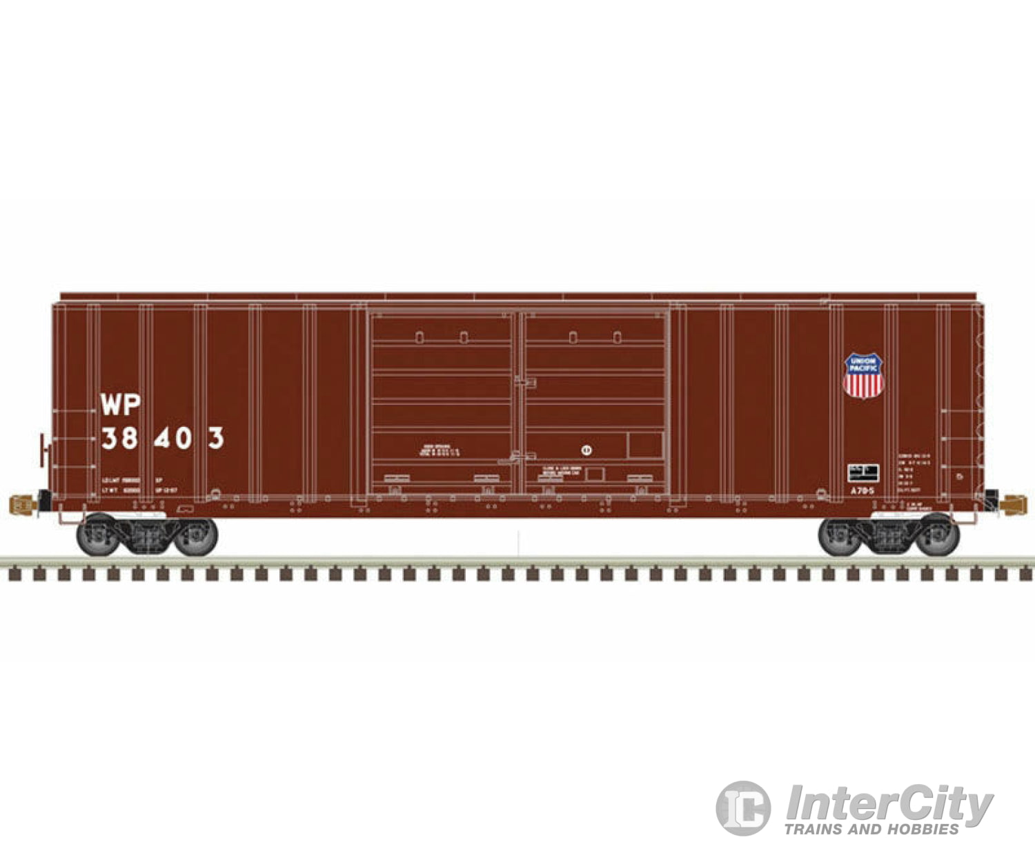 Atlas N 50005262 Fmc 5077 50 Double-Door Boxcar With Centered Doors - Ready To Run Master(R) --