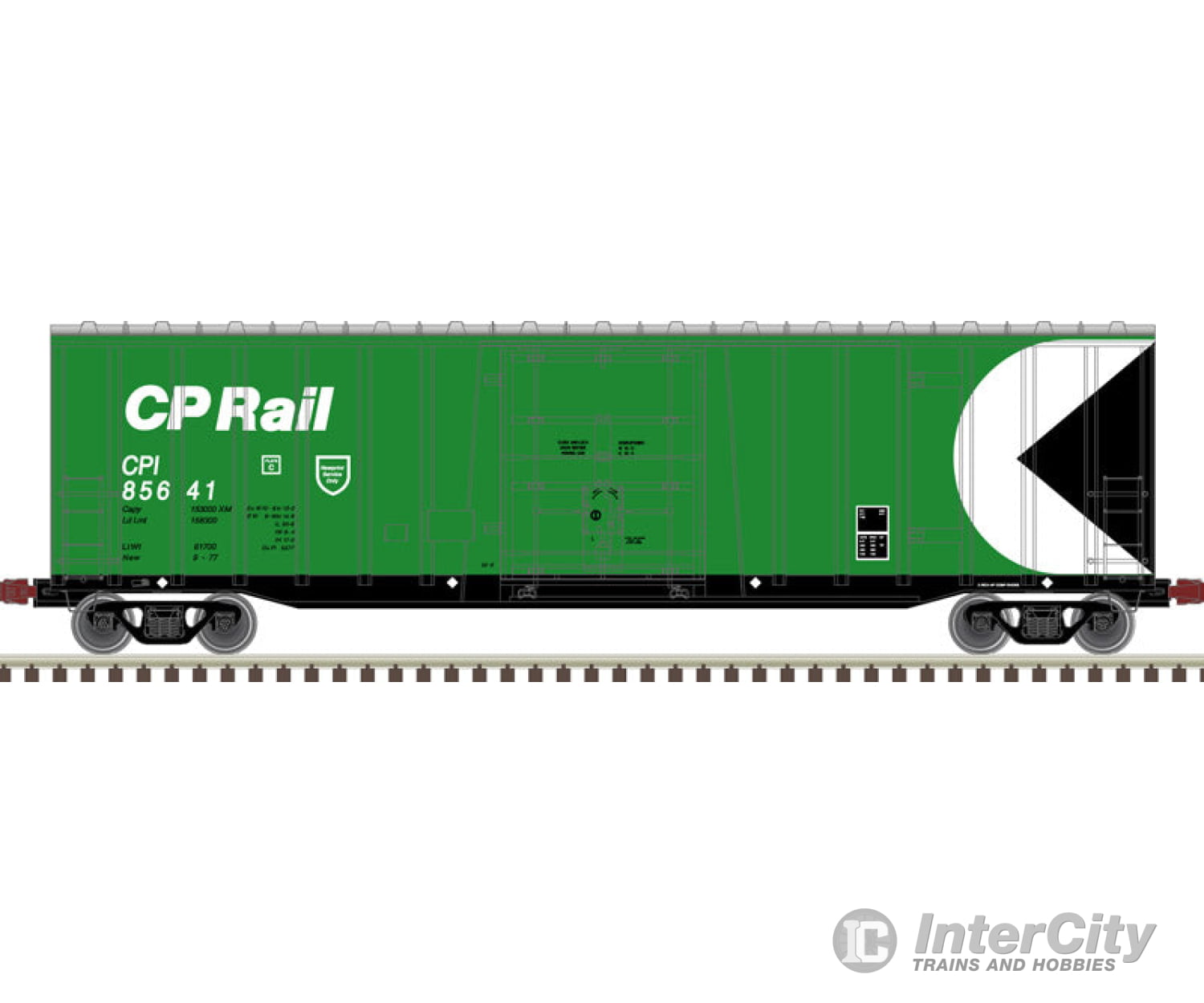 Atlas N 50005461 Nsc 5277 50 Plug-Door Boxcar - Ready To Run -- Cp Rail #85509 Freight Cars