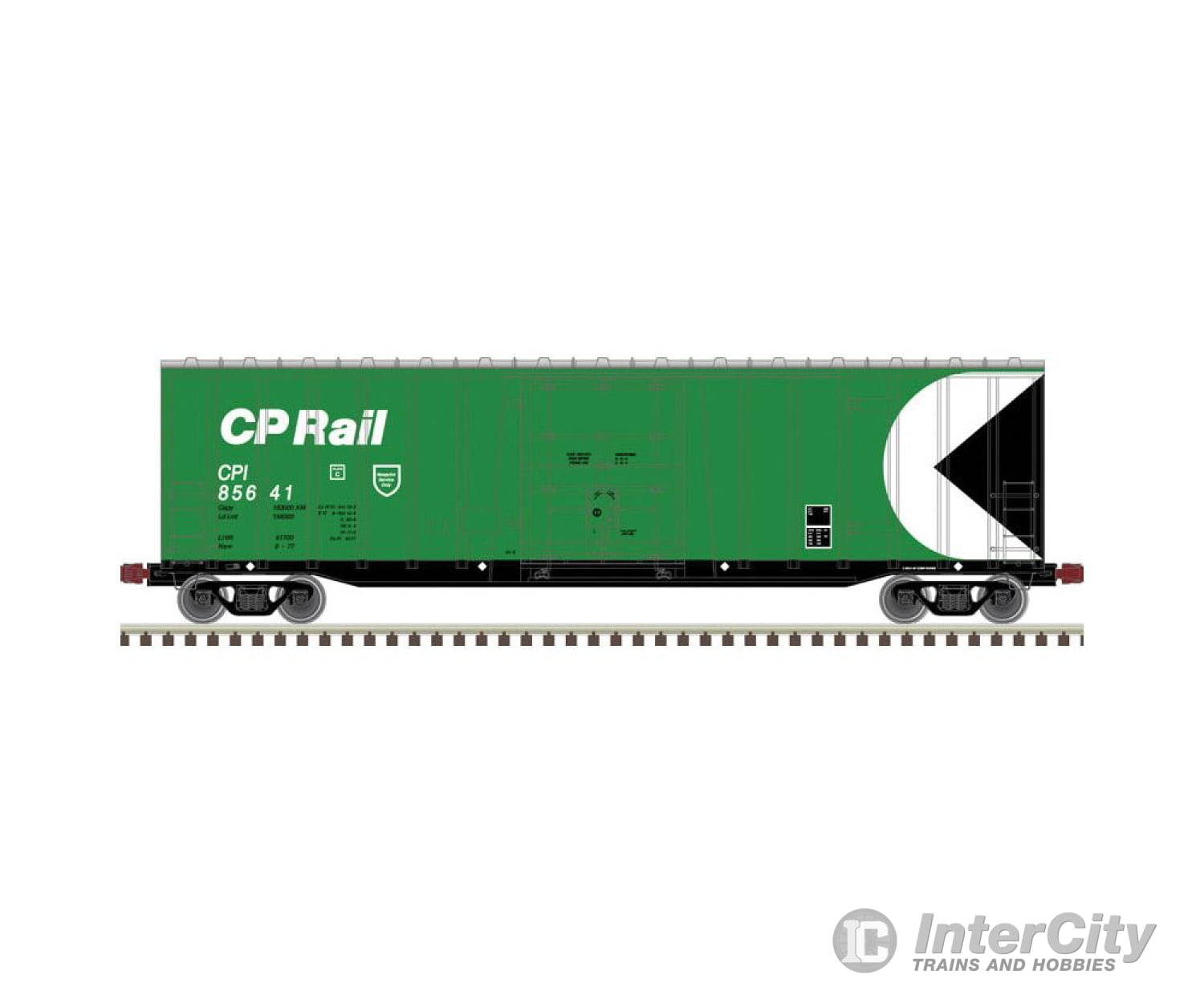 Atlas N 50005463 Nsc 5111 Plug-Door Boxcar - Ready To Run -- Cp Rail #85594 Freight Cars