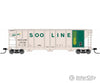 Atlas N 50005554 Ps-2 4427 3-Bay Covered Hopper - Ready To Run Master(R) -- Soo Line #70176 (Beige