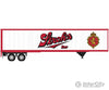 Atlas N 50005616 # Stroh’s 45’ Pines Trailer N-Scale. Freight Loads & Containers