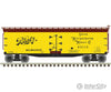 Atlas N 50005617 40 Wood Reefer - Ready To Run -- Blatz 23107 (Yellow Black) Freight Cars