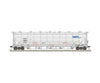Atlas N 50006839 Trinity 5660 PD Covered Hopper - GATX GACX #55767 (gray black blue GATX Logo yellow conspicuity