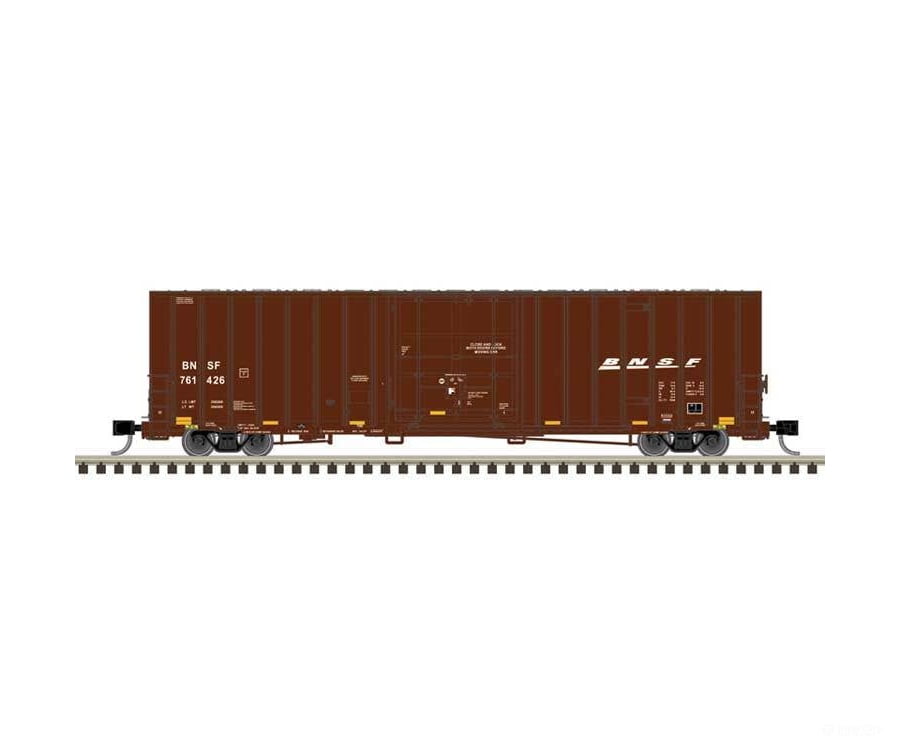 Atlas N 50006942 Gunderson 7538 Single-Door Boxcar - BNSF Railway #761451 (Boxcar Redk Wedge Logo) - Freight Cars