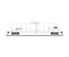 Atlas N 50006968 ACF 23,500-Gallon Tank Car - Master(R) - ACFX #86725 (white reporting marks only) Freight Cars