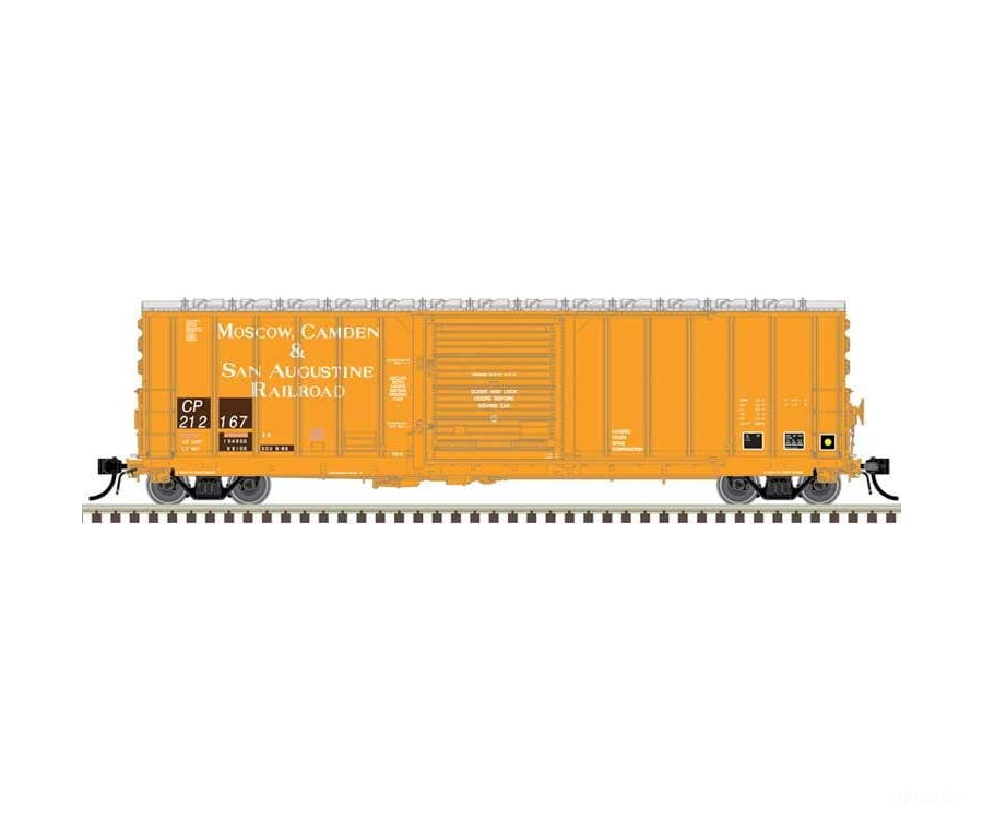 Atlas N 50007128 CNCF 5000 50’ Boxcar - Master(R) - Canadian Pacific #212167 (Patched Ex-MCSA light orange white)