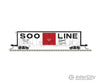 Atlas N 50007160 50’ General American RBL Plug-Door Boxcar - Master(R) - Soo Line #178266 (white black red Door