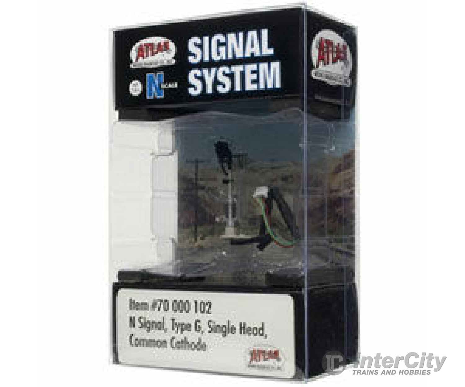 Atlas N 70000102 Single-Head Type G Signal - All Scales System Signals & Catenary