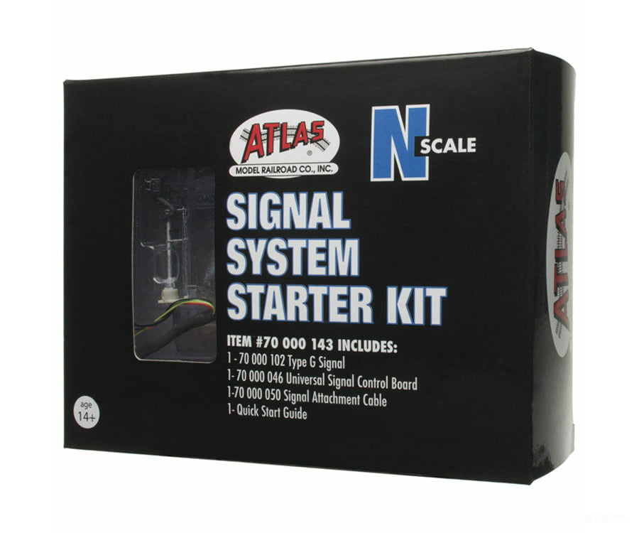 Atlas N 70000143 Signal Starter Set - All Scales System -- 1 Each: Single-Head Type G Control Board