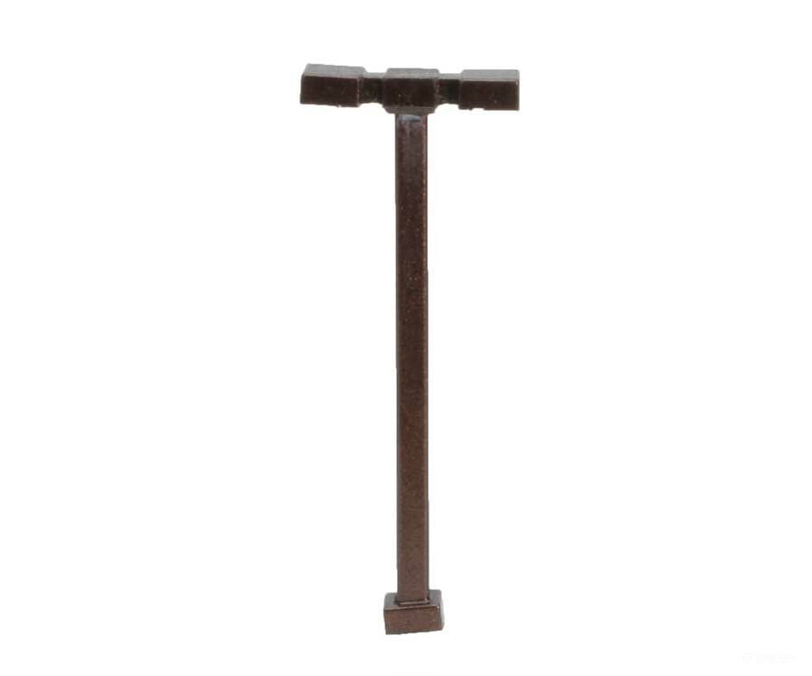 Atlas 70000187 Double-Arm Square Led Light 3-Pack -- Bronze (Warm White Led) 15 Scale Feet Tall