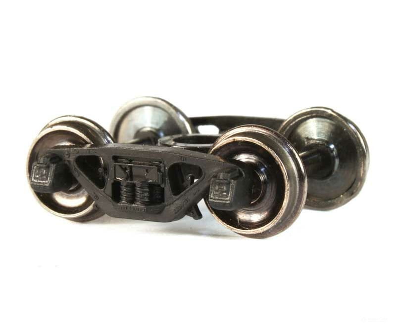 Atlas N Blma9045 70-Ton Asf A-3 Ride Control Trucks W/33 Metal Wheels -- Pkg(2) Couplers &