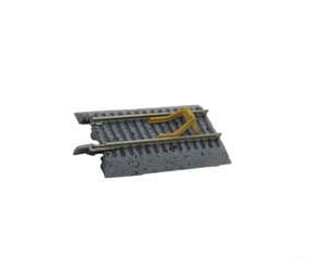 Atlas G2425 Code 65 Straight Bumper With Gray Ballast - True Track -- Yellow 2 5.1Cm Pkg(2) &