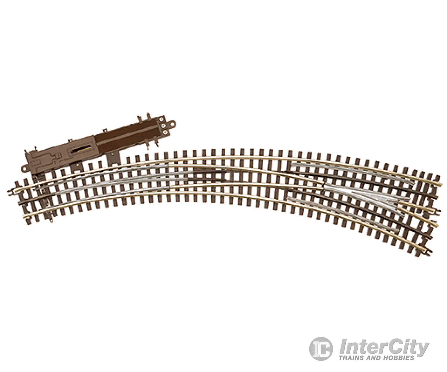 Atlas O 6078 21St Century Track System(Tm) Nickel Silver Rail W/Brown Ties - 3-Rail O72/O54 Curved