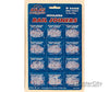 Atlas O 6093 21St Century Track System(Tm) Nickel Silver Rail W/Brown Ties - 3-Rail -- Joiners