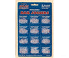 Atlas O 6093 21St Century Track System(Tm) Nickel Silver Rail W/Brown Ties - 3-Rail -- Joiners