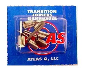 Atlas O 6096 21St Century Track System(Tm) Nickel Silver Rail W/Brown Ties - 3-Rail Transition