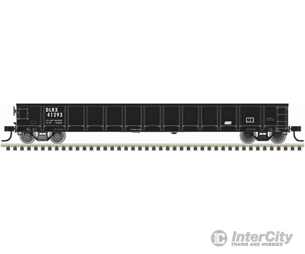 Atlas Trainman Ho 20005428 Evans 52 Gondola - Ready To Run -- Ge Railcar Services Dlrx 41284 (Black)