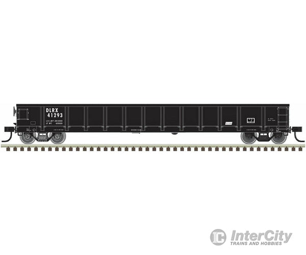 Atlas Trainman Ho 20005430 Evans 52 Gondola - Ready To Run -- Ge Railcar Services Dlrx 41293 (Black)