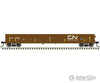 Atlas Trainman Ho 20005437 Evans 52 Gondola - Ready To Run -- Canadian National #136654 (Boxcar Red;