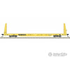 Atlas Trainman Ho 20006446 62 Bulkhead Flatcar - Ready To Run -- Ttx 804299 (Yellow Black) Freight