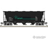 Atlas Trainman Ho 20006501 Acf 3560 Covered Hopper - Ready To Run -- Cancarb Acfx 74080 (Black Blue)