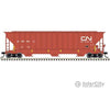 Atlas Trainman HO 20006655 Thrall 4750 Covered Hopper - Canadian National IC 769606 (Boxcar Red white) Freight Cars